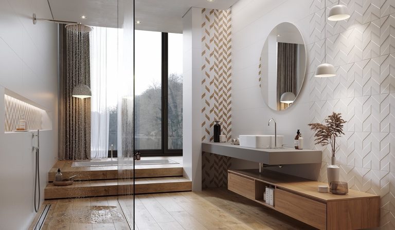 Kiedy będziesz miał w łazience nakrapiane płytki ceramiczne?